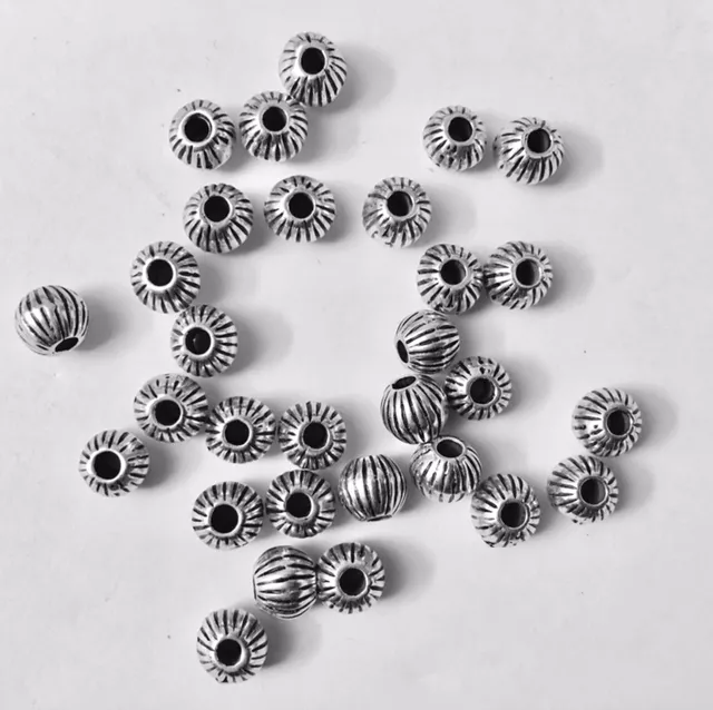 perles 7mm striées