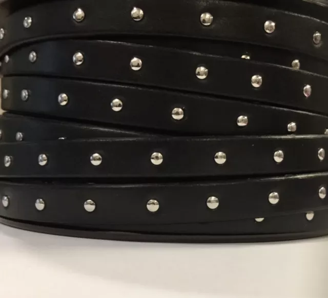 Cuir de veau 10mm clouté Espace 1.5mm