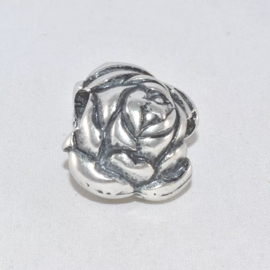 Passant Rose pour cuir rond ou plat , trou : 8.70mm