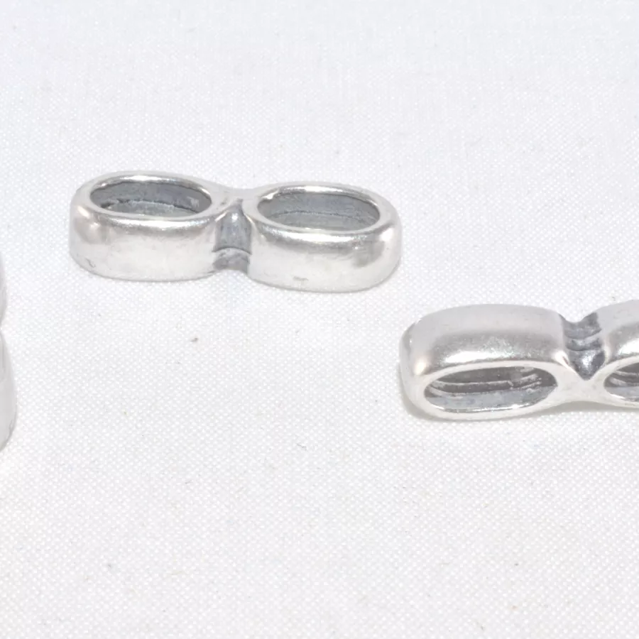 Intercalaire passant double fentes de 7.25mm