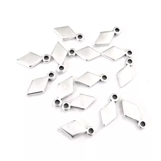 Pendant losange plein