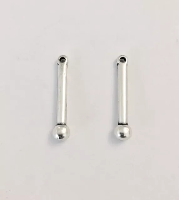 Pendant bâton de 21 mm avec tête ronde