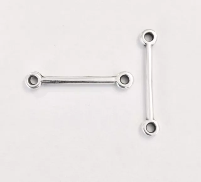 Intercalaire tige avec 2 anneaux, 23mm