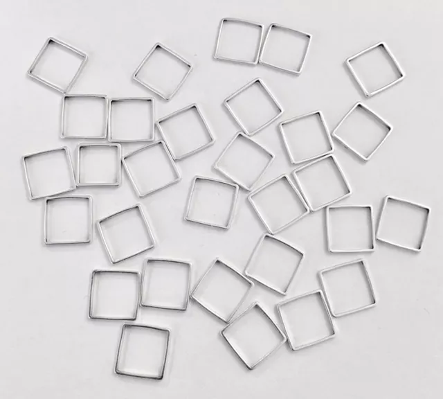 petit carré en laiton , 8.50 x 8.50mm