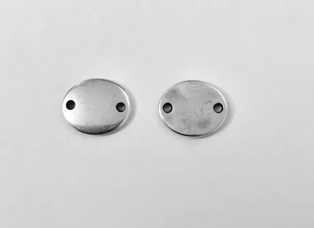 intercalaire ovale avec 2 trous