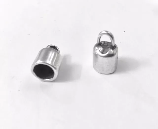 Embout-cloche pour cuir rond 6mm