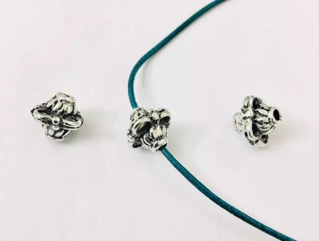 Intercalaire perles en forme de losange, trou 1.90mm