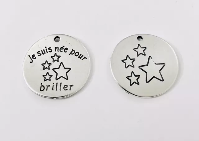 JE SUIS NÉE POUR BRILLER  -double face-Exclusivité Idil