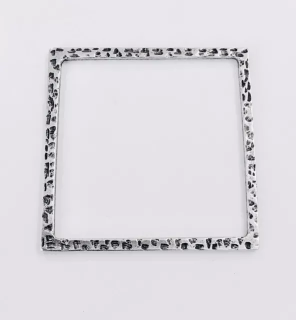 grand cadre carré martelé 47.50mm