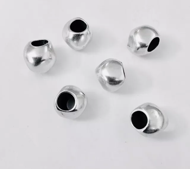 Perles irregulier 9mm de diamètre avec trou 4.50mm
