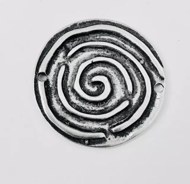 Intercalaire spirale avec 2 trous