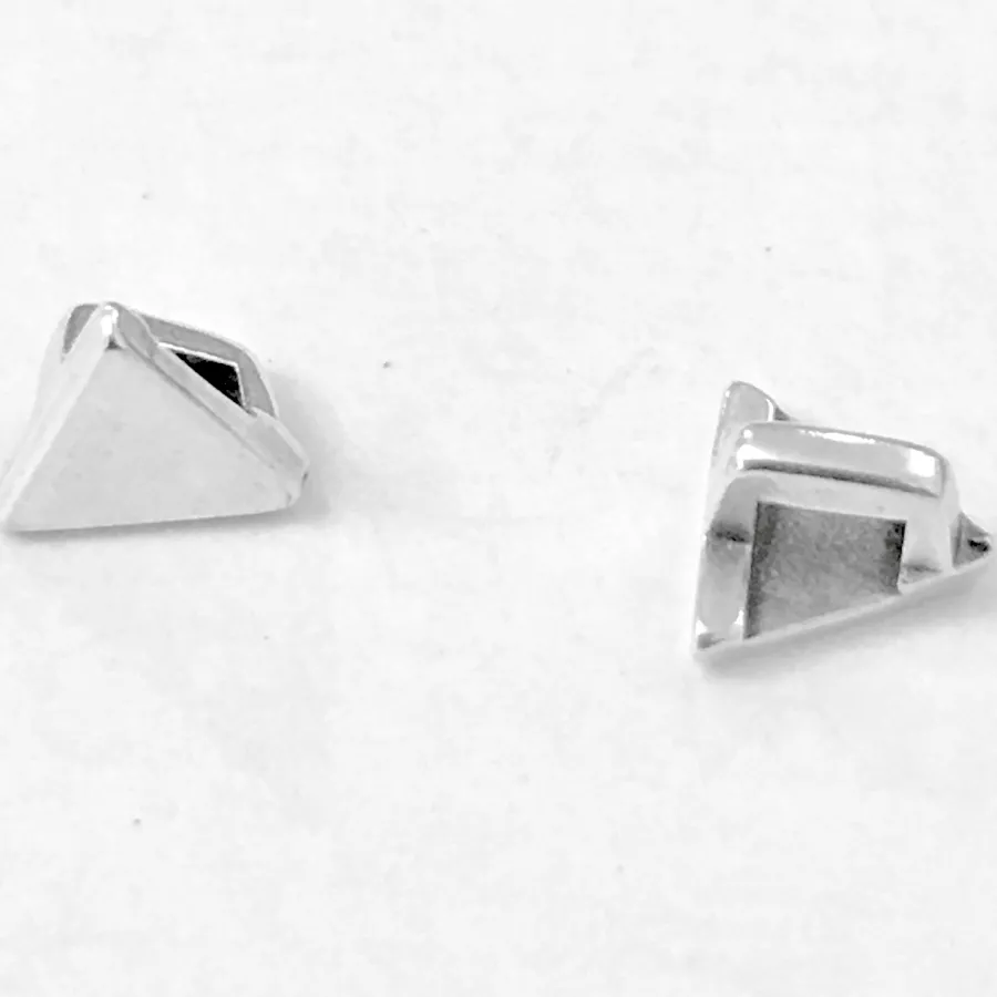 Passant triangle pour cuir 2.5mm plat