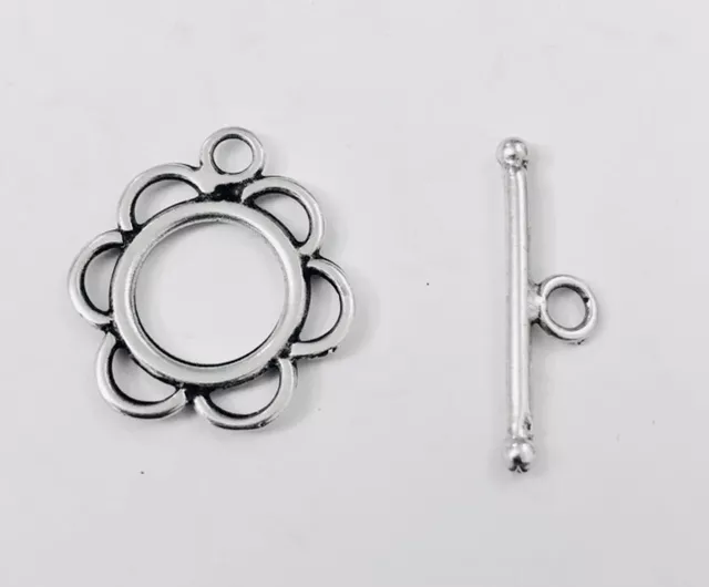 Fermoir t en forme de fleur