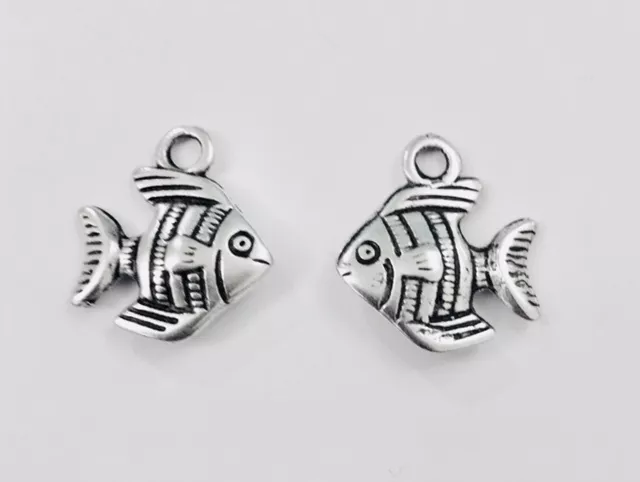 Pendant poisson double face