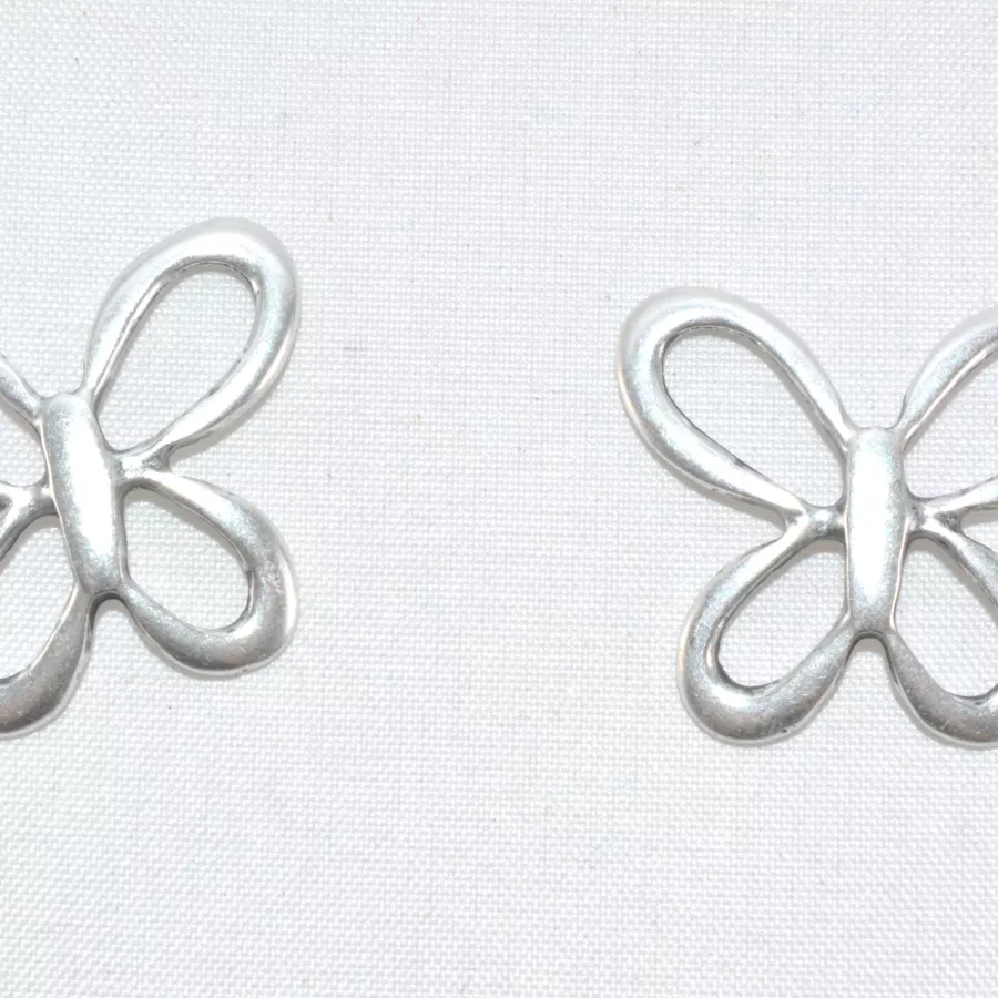 Pendant -intercalaire papillon évidé