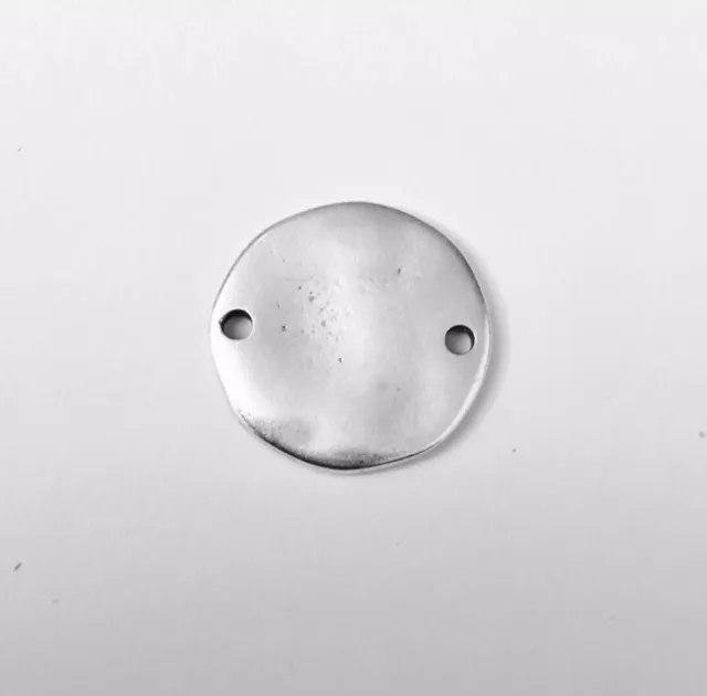 Intercalaire pastille martelé 16mm