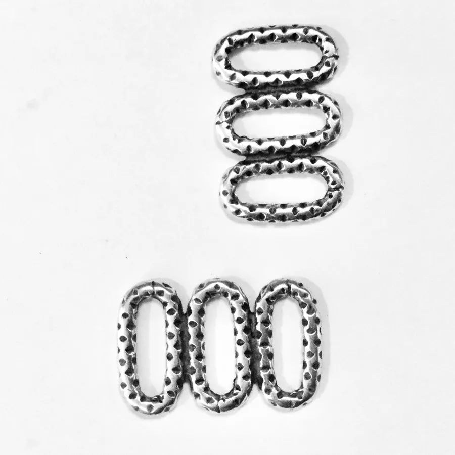 intercalaire trois cercles ovales soudés