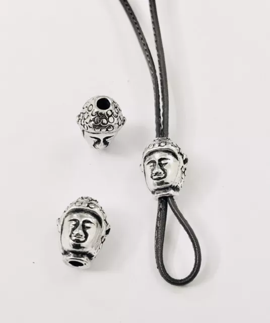 Bouddha en intercalaire traversant trou : 2mm