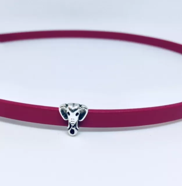 Passant éléphant pour cuir 5mm plat