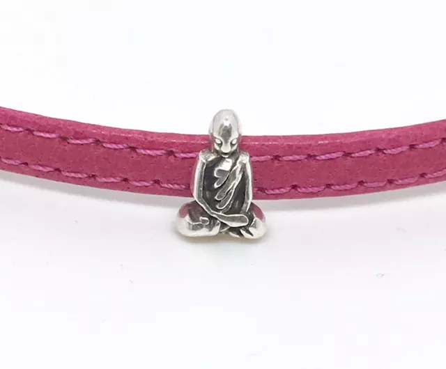 Passant bouddha pour cuir 5mm