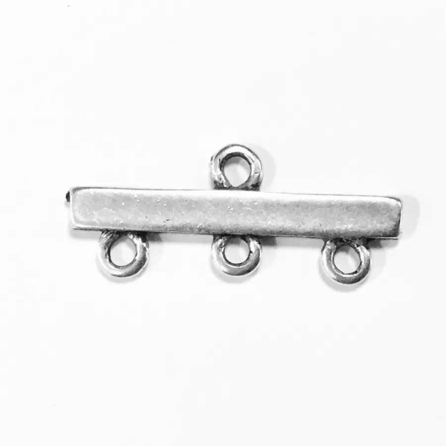 Embout pour créer des colliers ou des bracelets munit rangs 