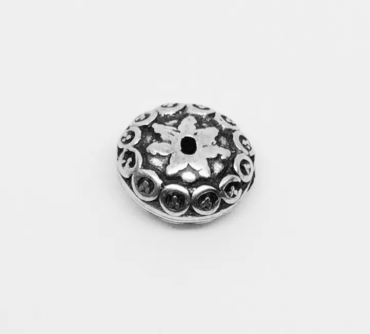 Intercalaire pastille fleur centrale