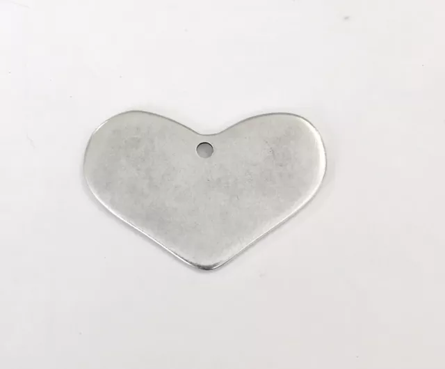 Pendant coeur massif 51 x 32mm