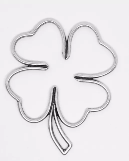 Grand  trèfle à 4 feuilles pour sautoir