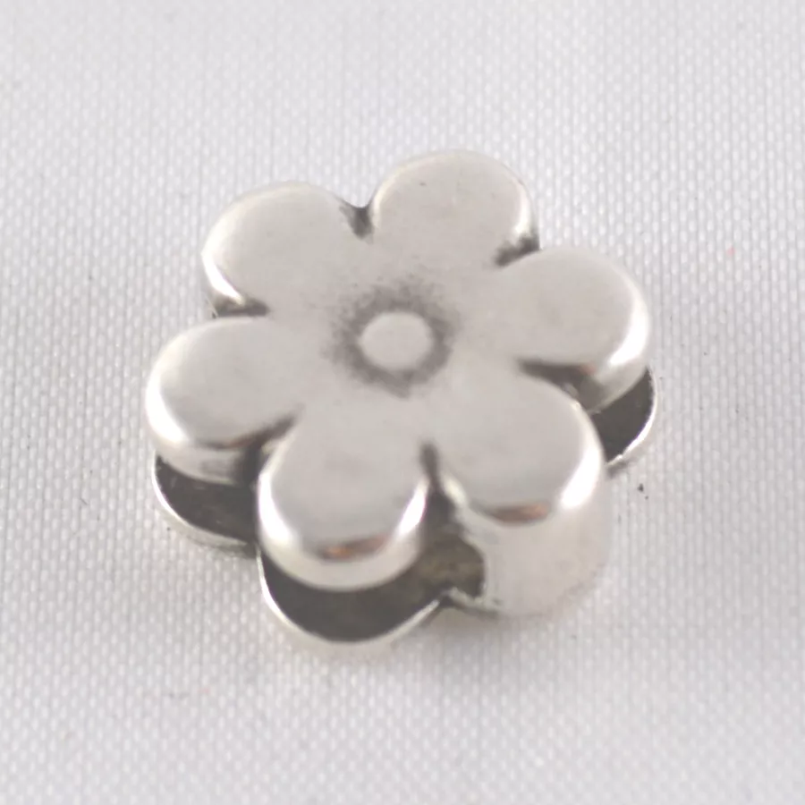 Passant fleur pour cuir 13mm