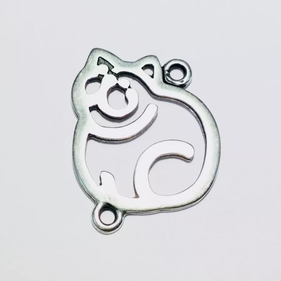 Intercalaire  chat avec deux anneaux