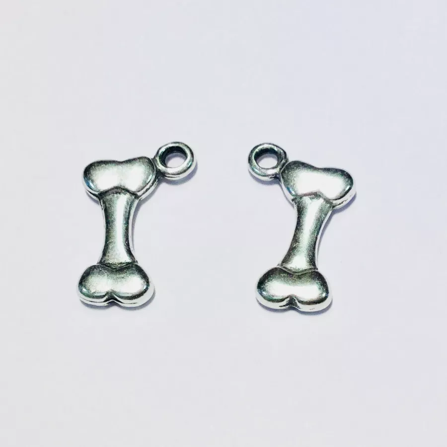 Petit pendant forme os à ronger pour chiens 