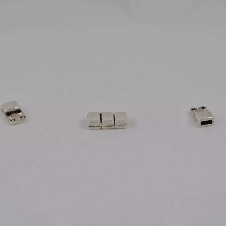 Fermoir aimanté pour cuir 6mm