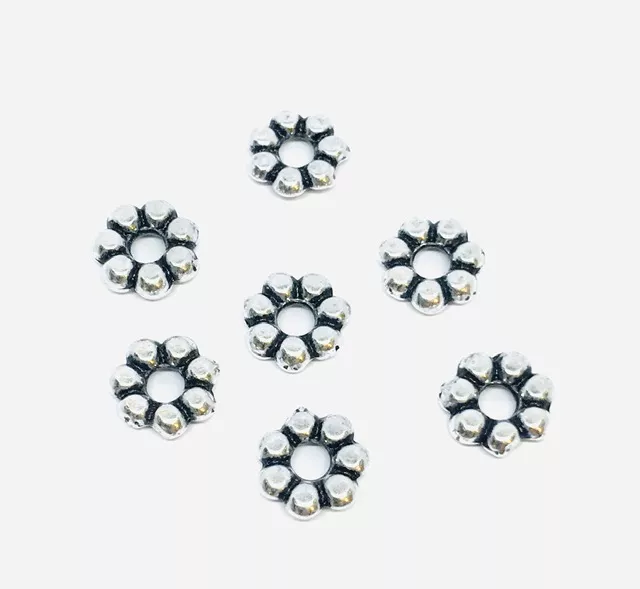 50 Petits intercalaires  couronnes, trou2.25mm