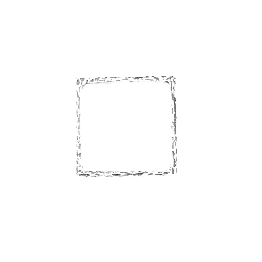 Cadre carré avec motif 28mm