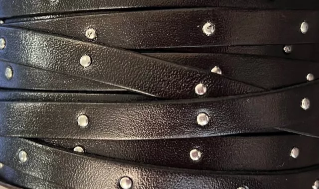 Cuir de veau clouté 10MM pour HOMME