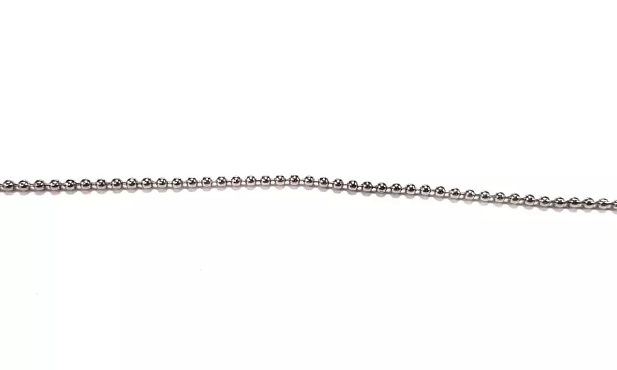 Chaine bille en acier 1,5mm