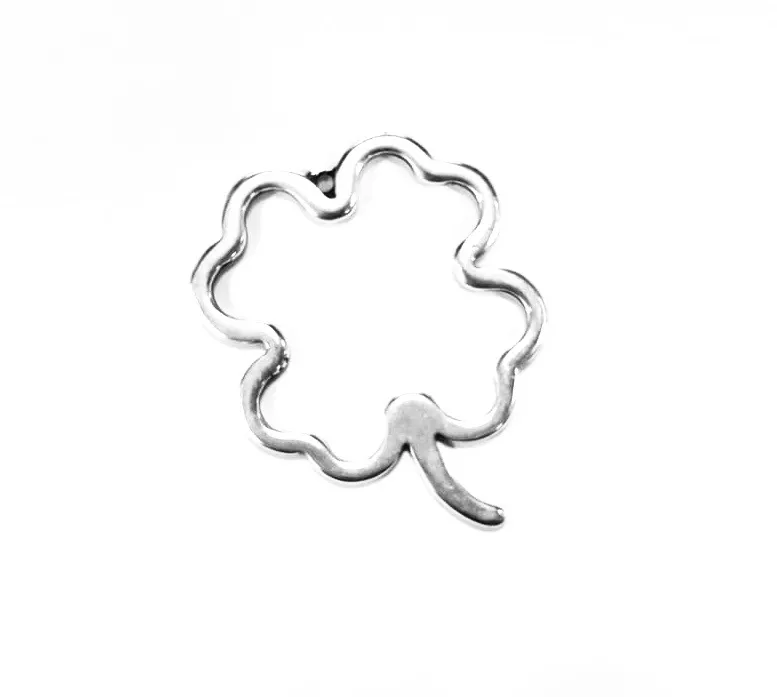 Pendant grande trèfle à 4 feuilles 70mm