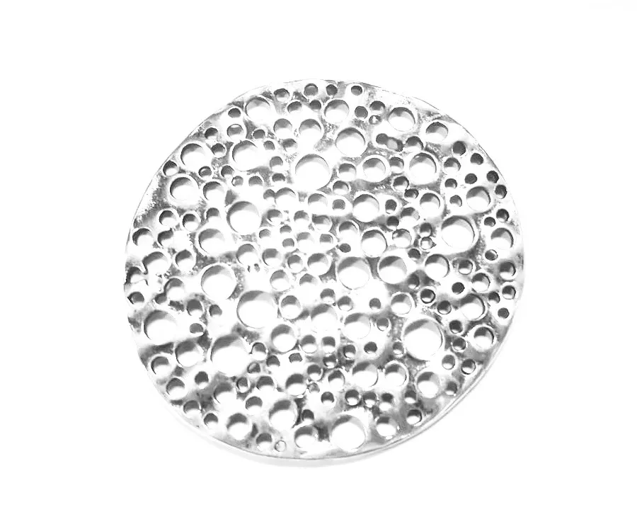 Grand pendant motif abstrait