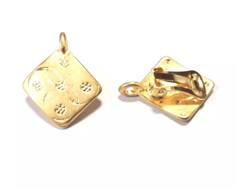 BO à clips losange avec motif