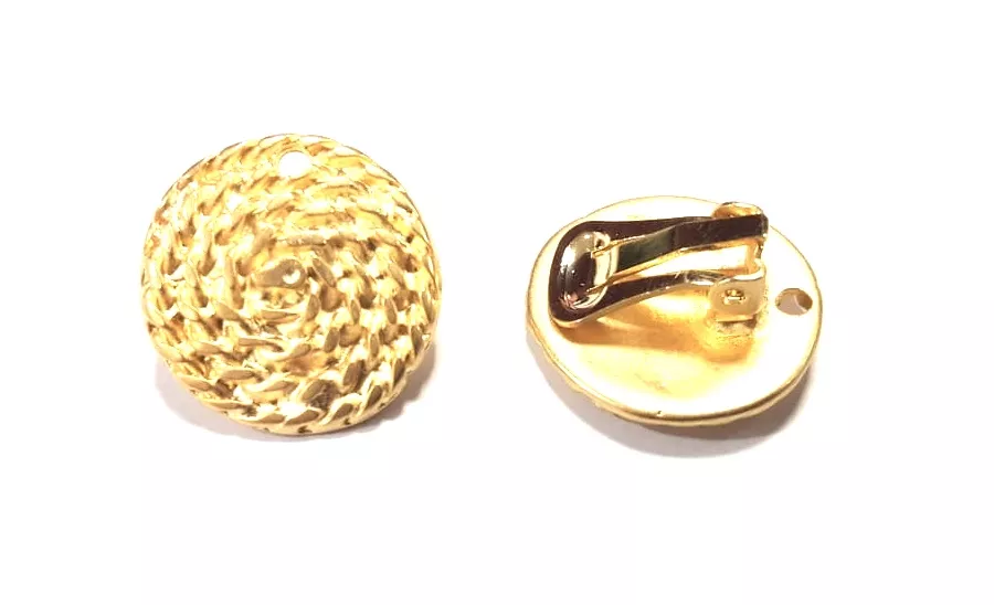 BO à clips rondes avec motif