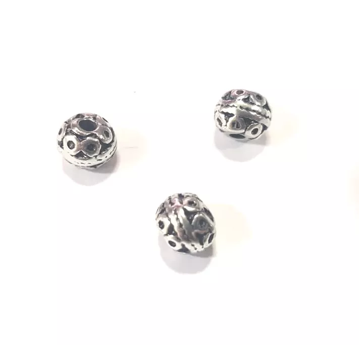 Perles en zamac 8mm diamètre