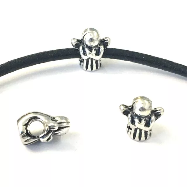 Passant ange pour cuir 3mm rond ou plat