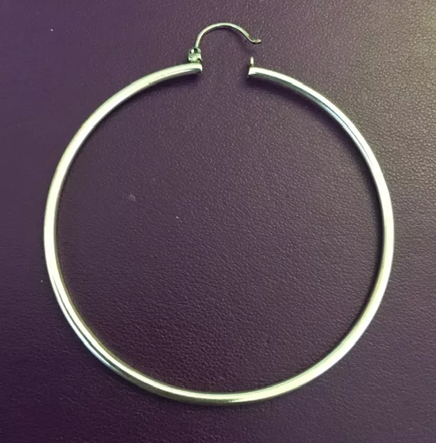 4 créoles 58 mm plaqués 10microns en France