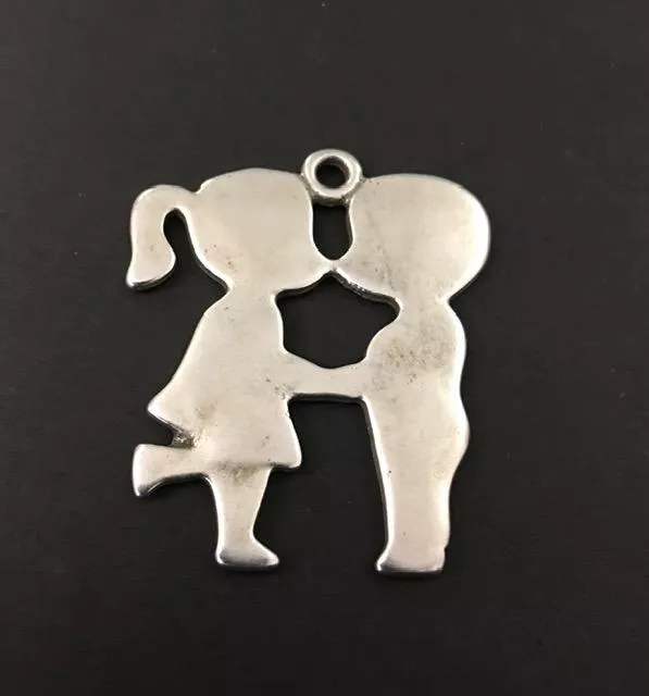 Pendant bisou tendresse