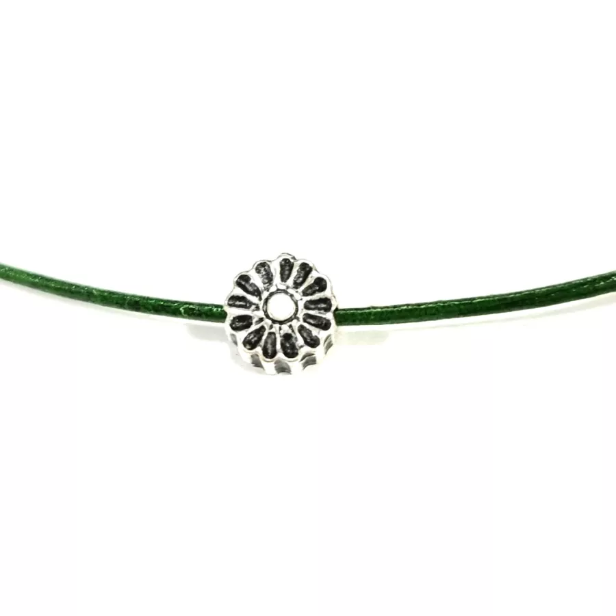 Intercalaire fleur traversant trou 1mm