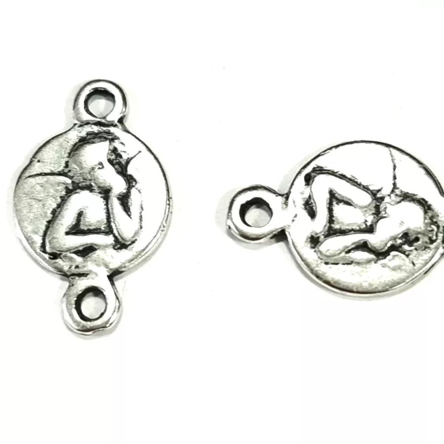 Intercalaire médaillon avec ange