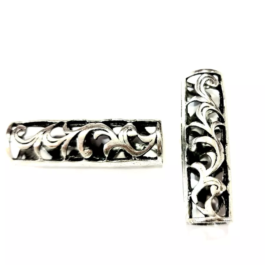 Gros tube motif filigrane 