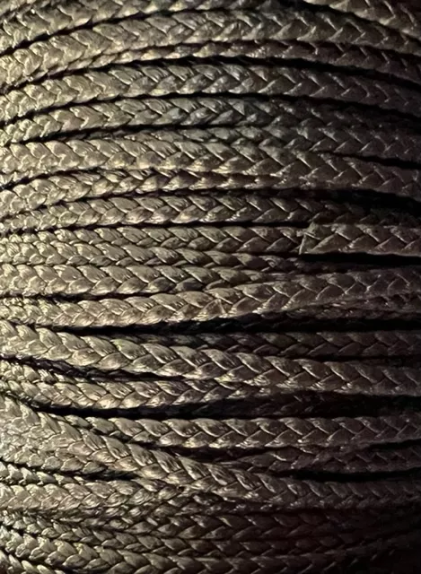 Cuir chèvre tressé en 2.5mm, 