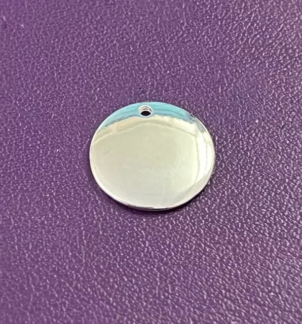 Médaille 16mm bombée plaqué 10microns en France