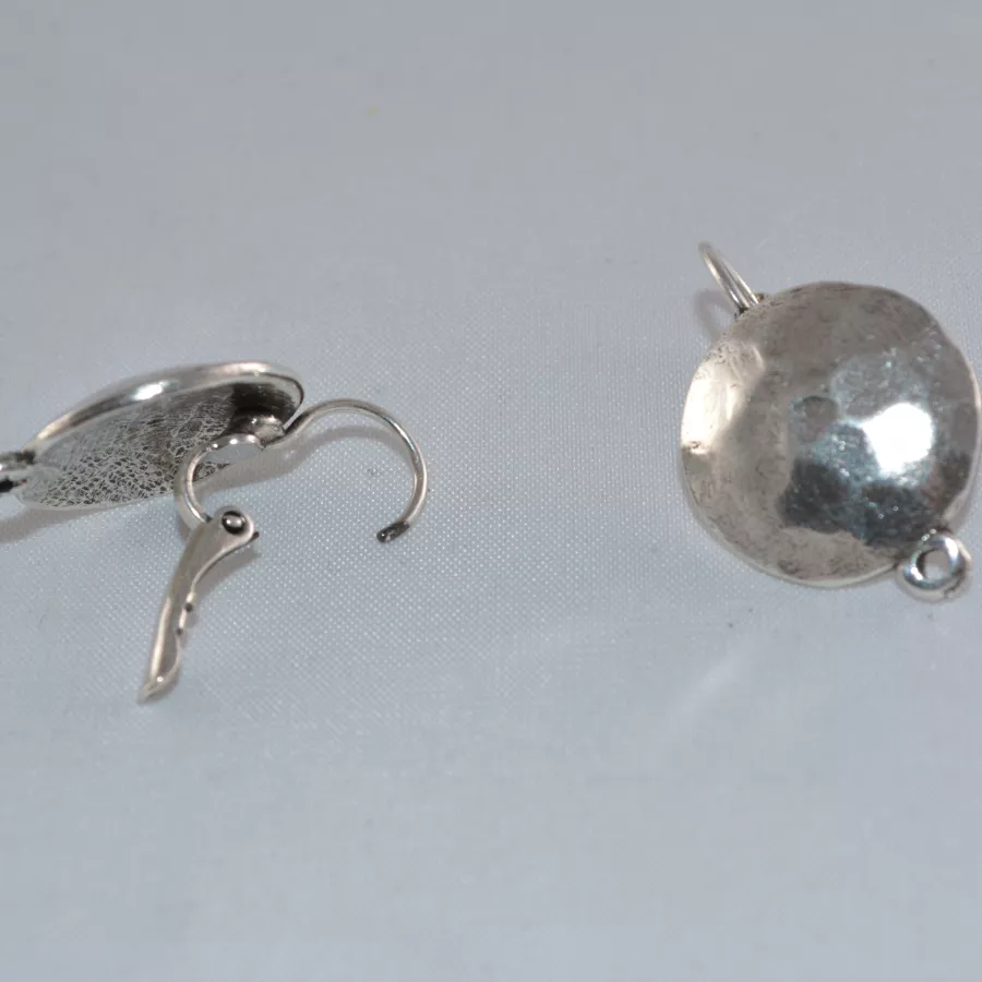 Dormeuses en étain, fabrication Française, plaqué 10 microns